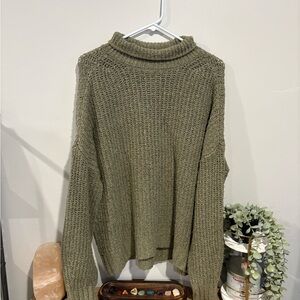 American Eagle Outfitters Olive Sweater